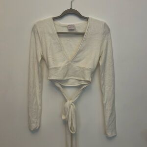 URBAN OUTFITTERS rap around sweater